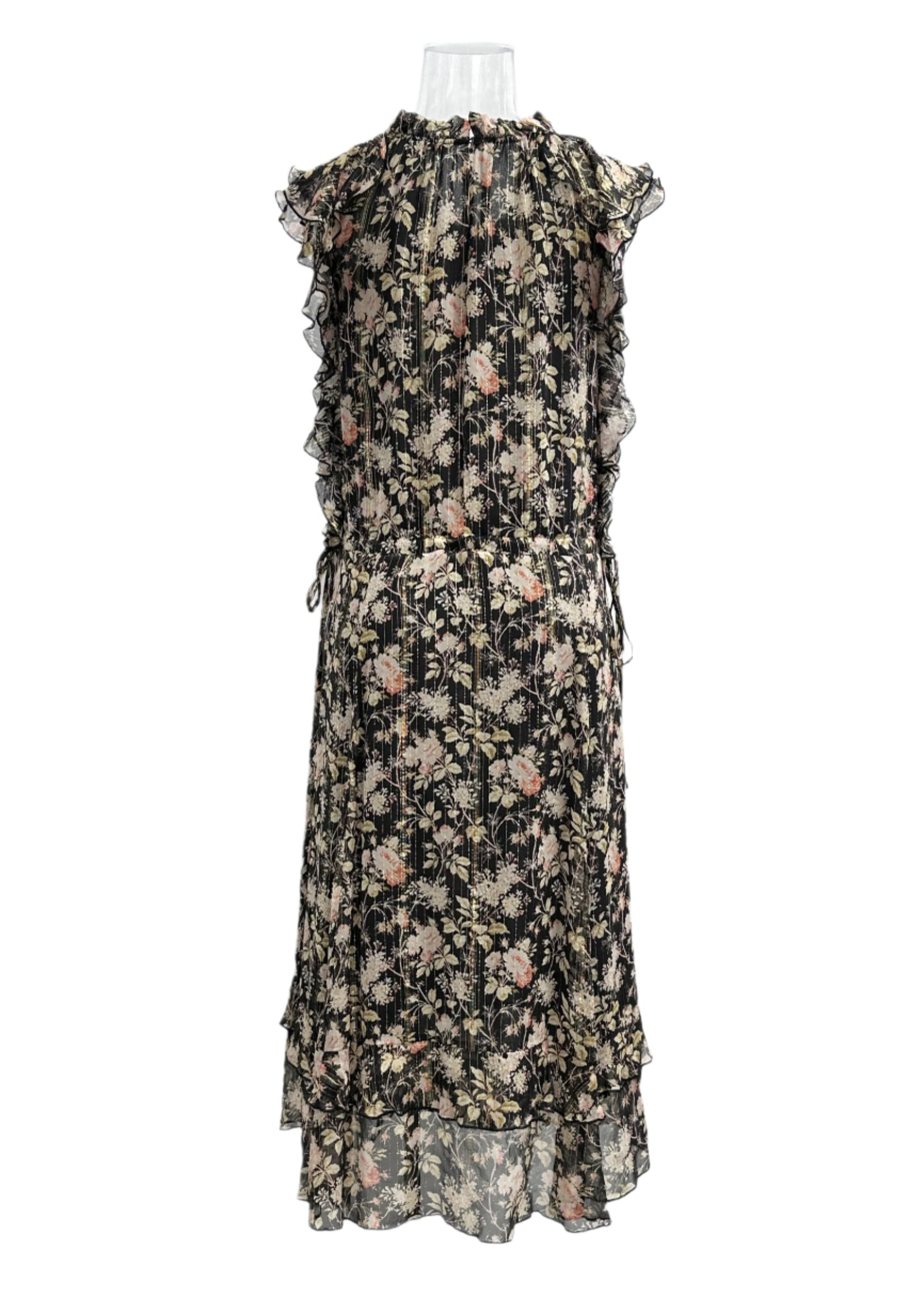 Ruffled Maxi Dress - GREENIES