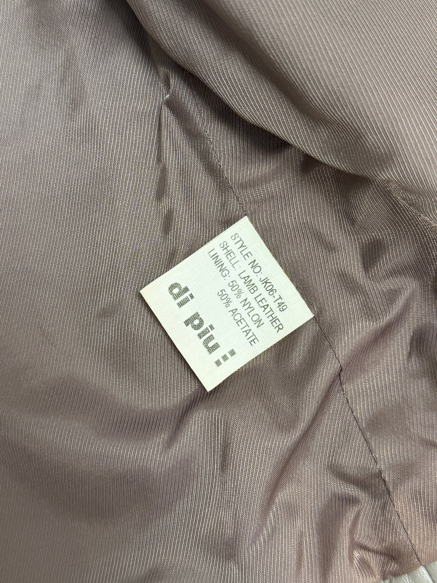 Gray Quilted Lamb Leather Woman Jacket - GREENIES