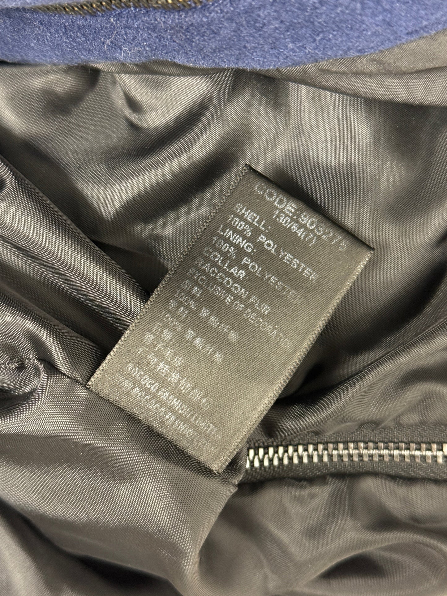 Black & Navy Faux‑Fur Zip Vest - GREENIES