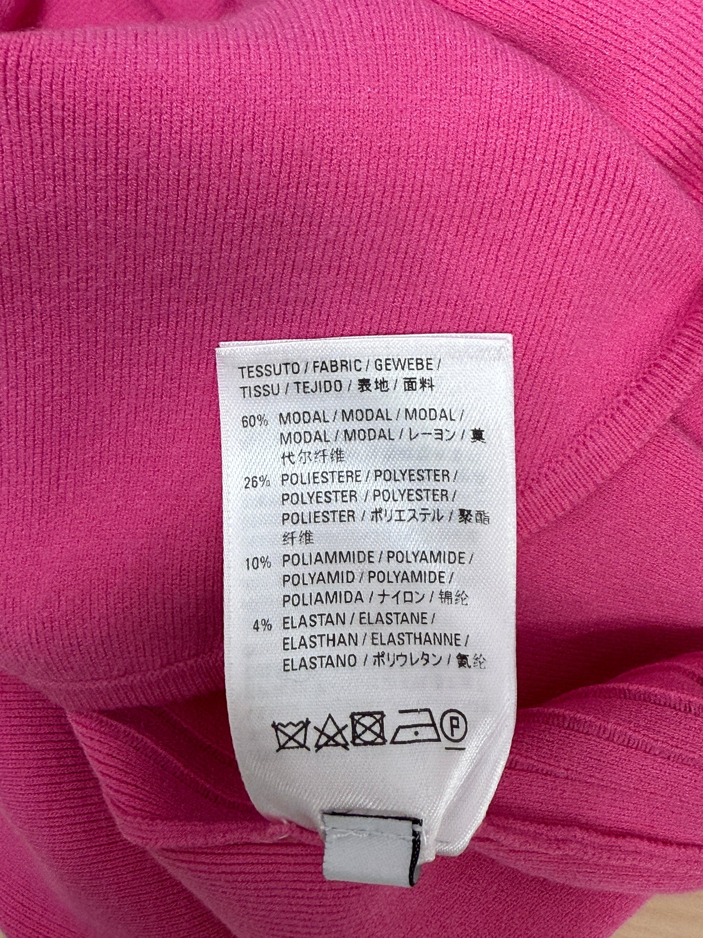 Fuchsia Ribbed Long Sleeve Top - GREENIES