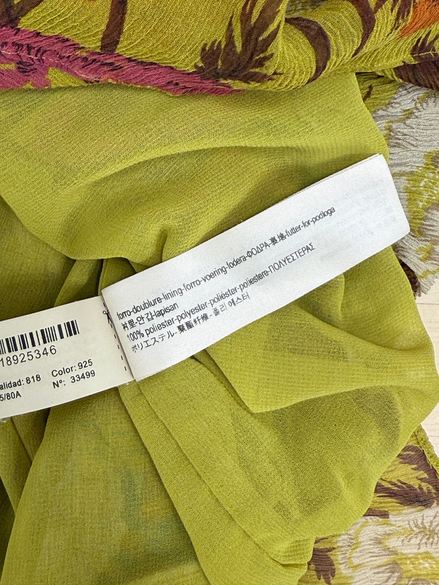 Ruffled Sheer Floral Blouse - GREENIES