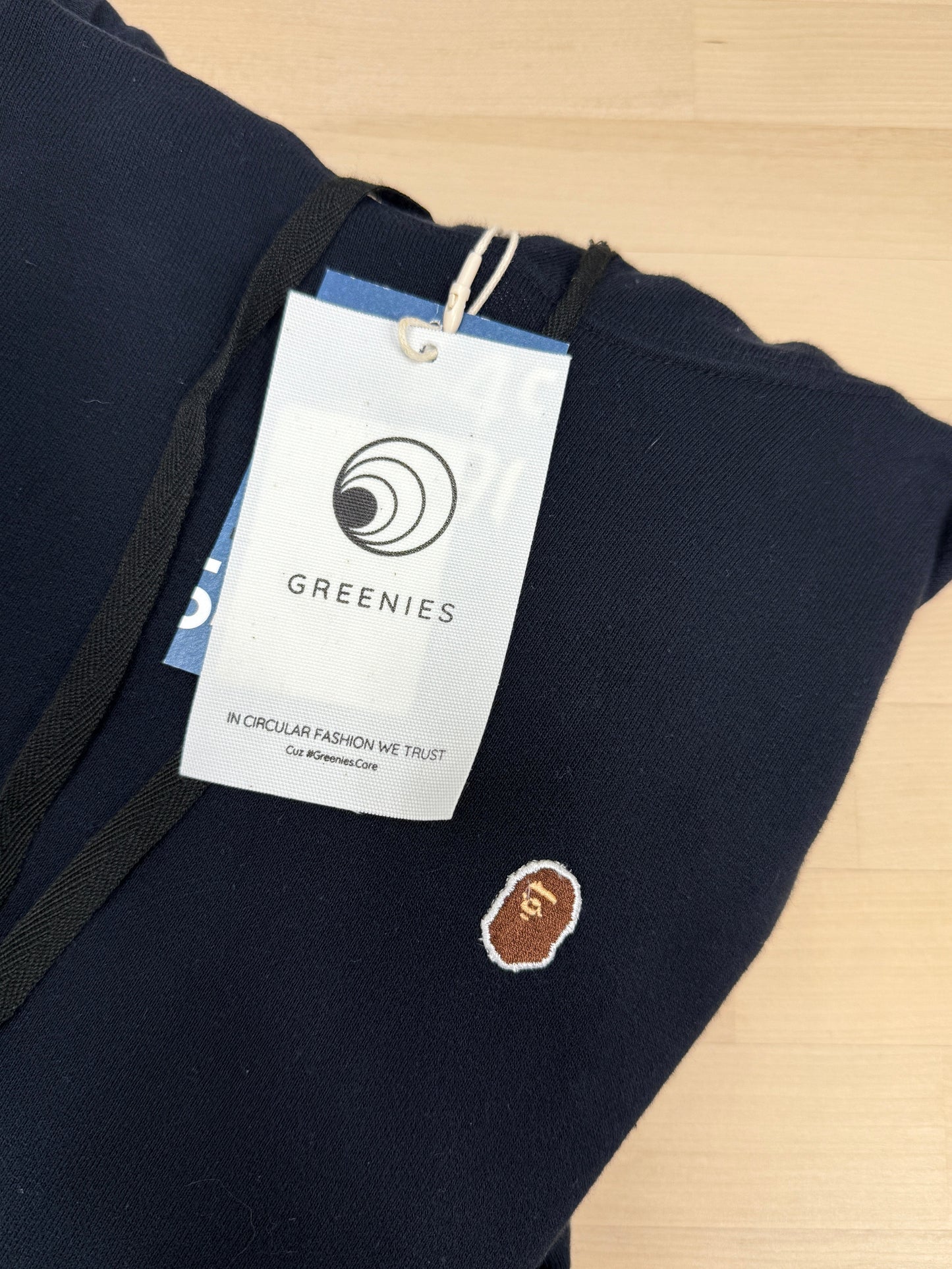 Black Longline Hoodie Dress - GREENIES