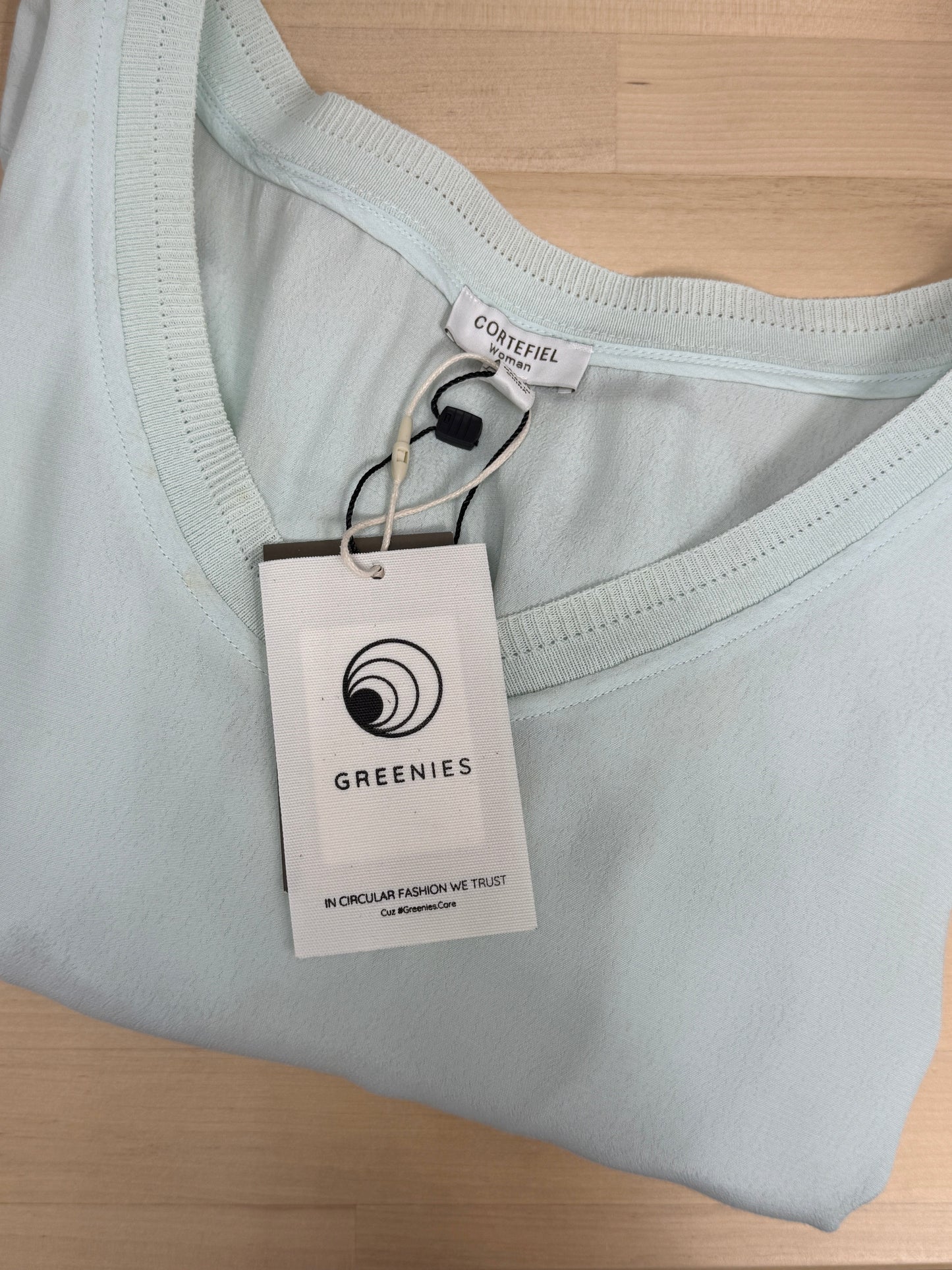 Mint Green Lightweight Longline Top - GREENIES