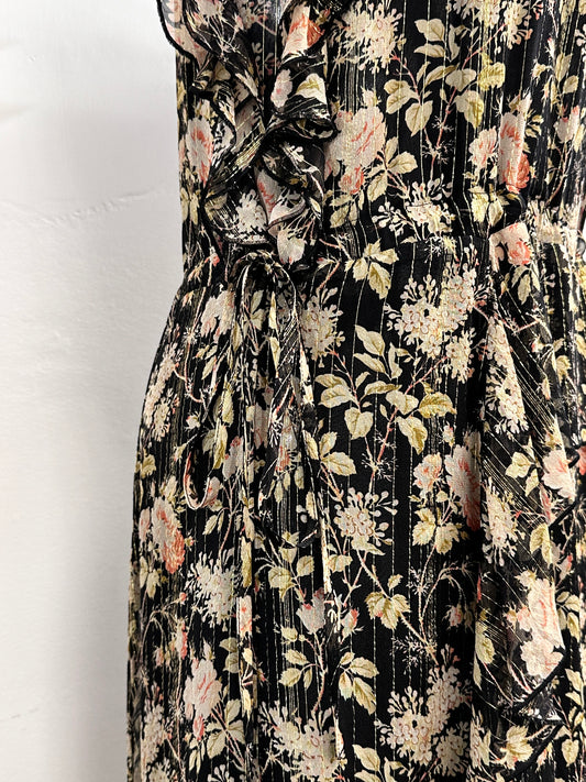 Ruffled Maxi Dress - GREENIES