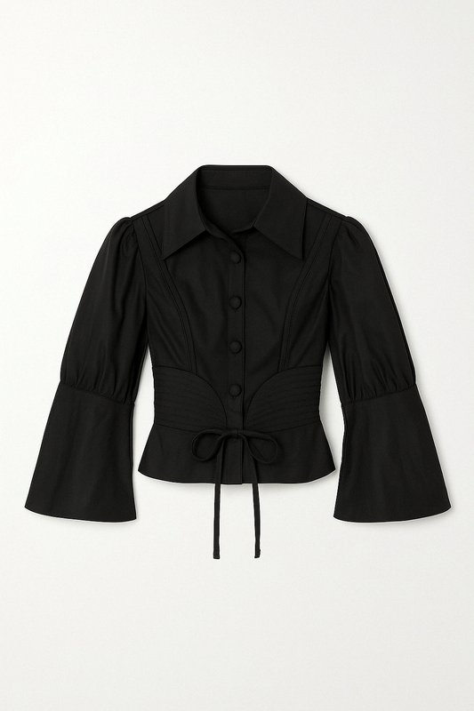 Black Quilted Jacket - GREENIES