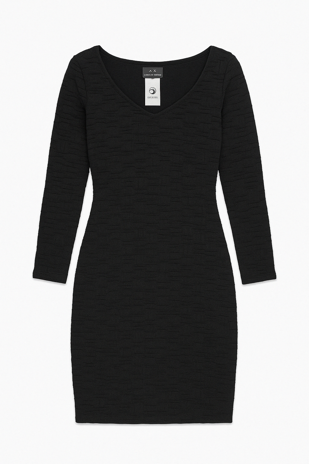 Textured Long Sleeve Fitted One-Piece - GREENIES