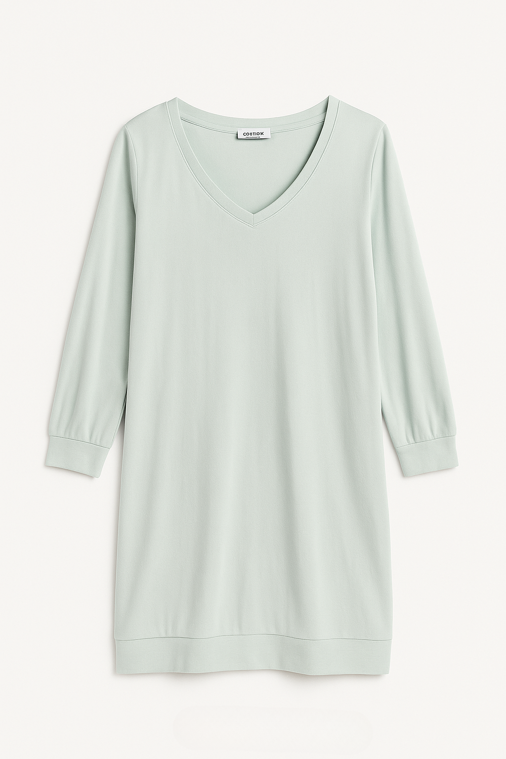 Mint Green Lightweight Longline Top - GREENIES