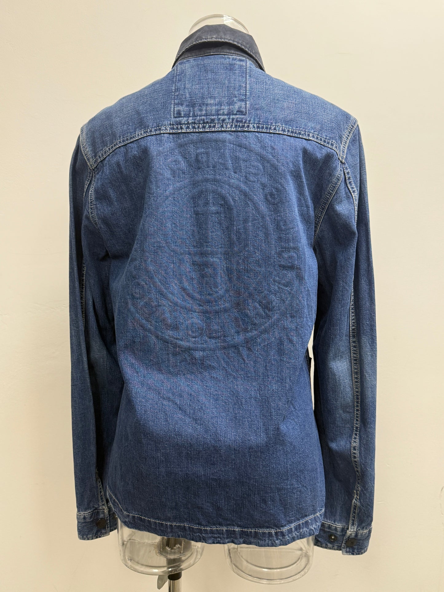 GREENIES G-Star RAW Blue Denim Jacket with Contrast Pockets
