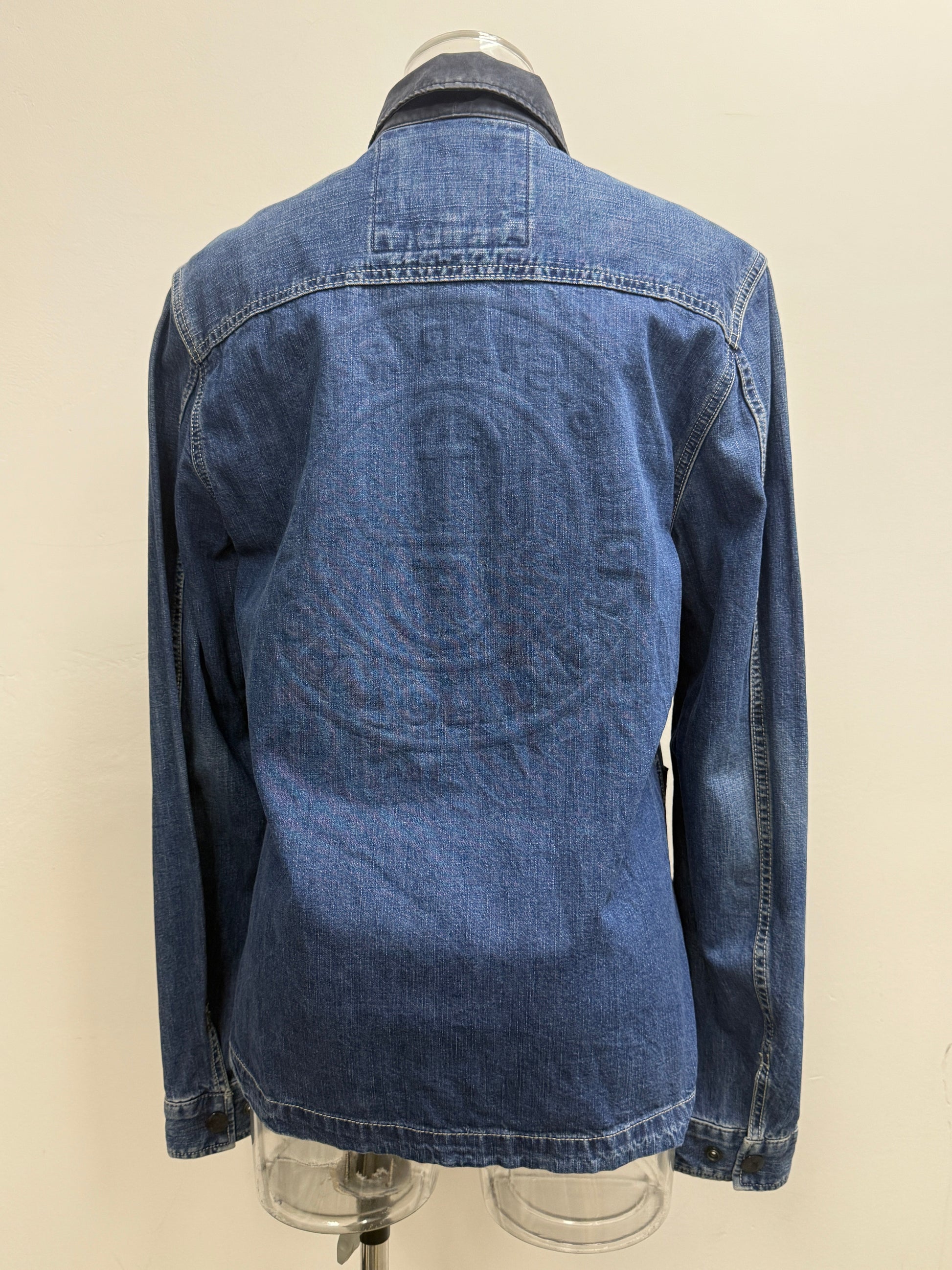 GREENIES G-Star RAW Blue Denim Jacket with Contrast Pockets