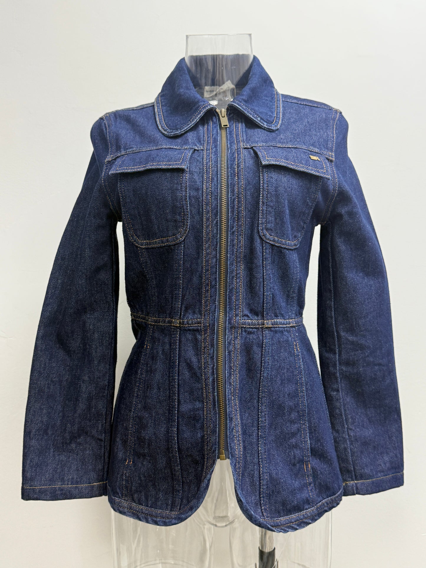 GREENIES Sonia Rykiel Blue Organic Cotton Denim Jacket