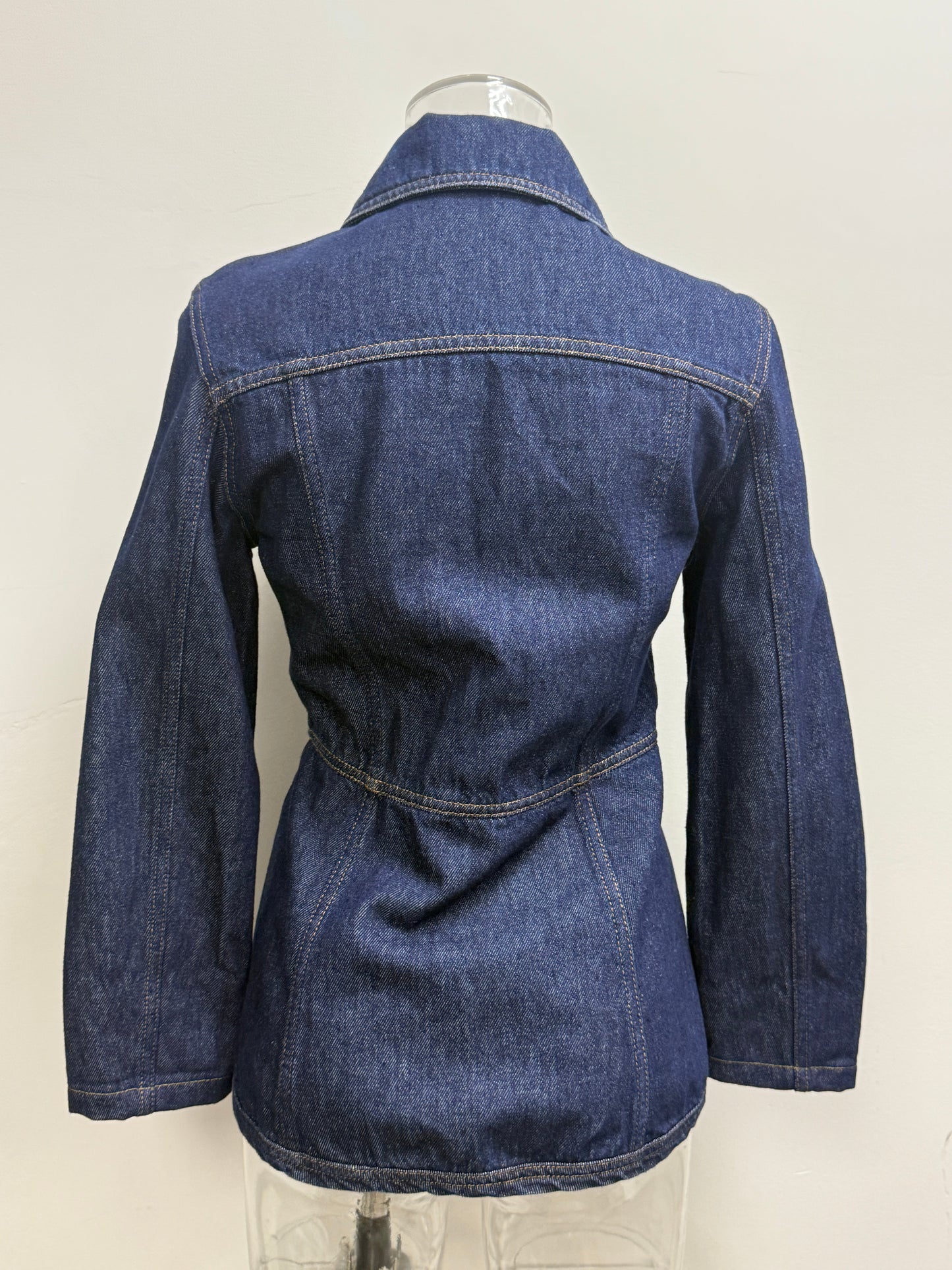 GREENIES Sonia Rykiel Blue Organic Cotton Denim Jacket