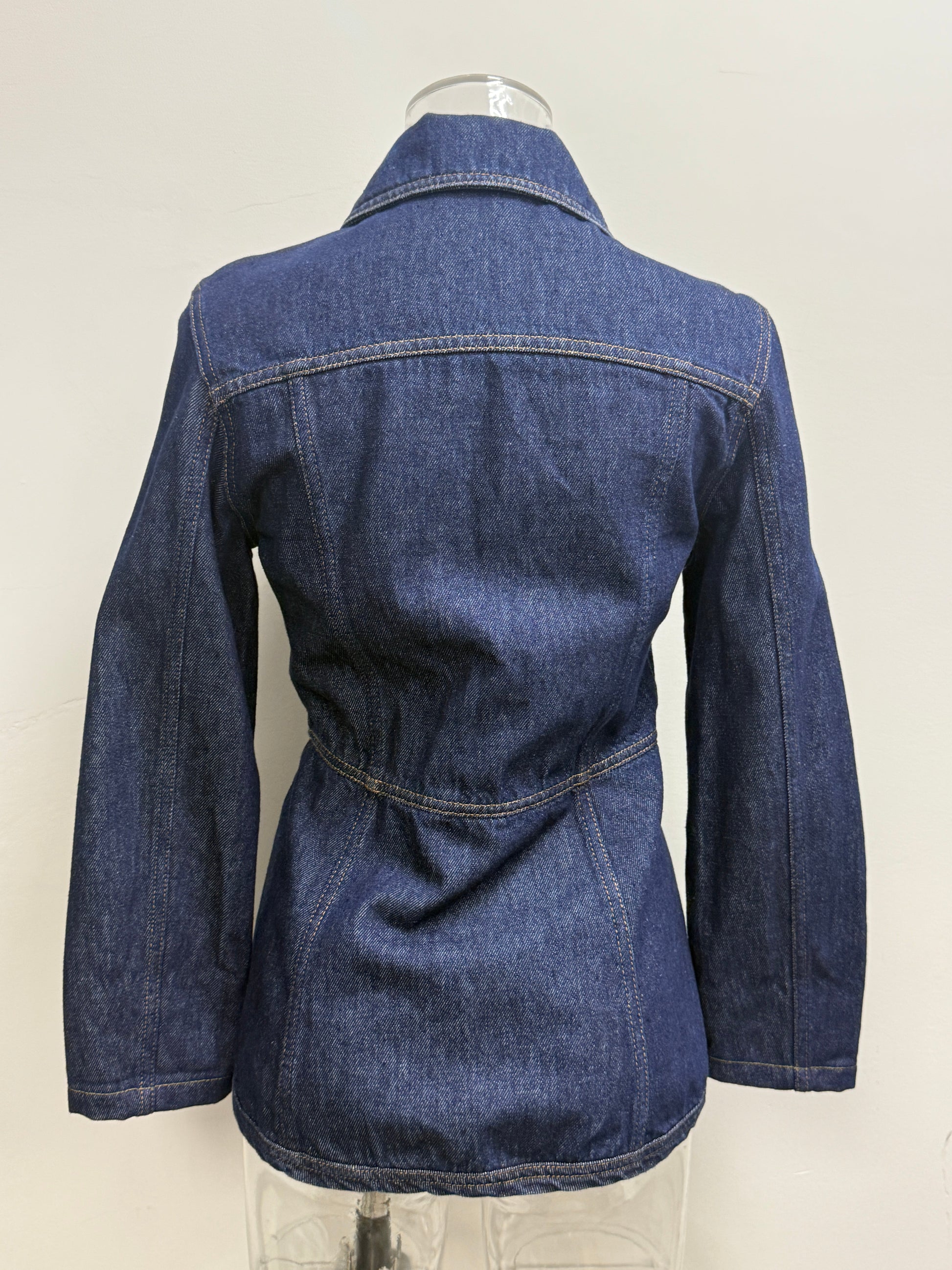 GREENIES Sonia Rykiel Blue Organic Cotton Denim Jacket