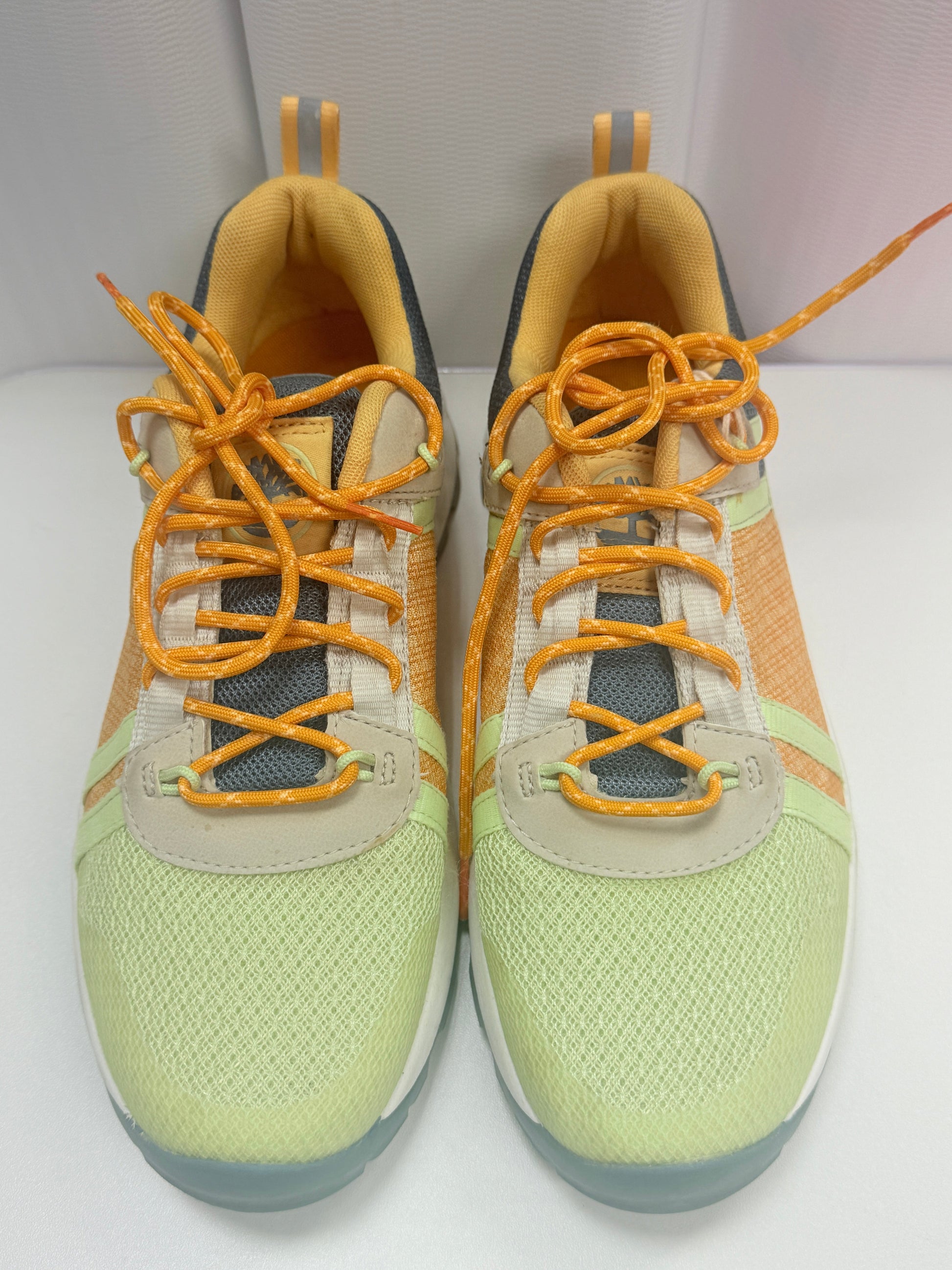 GREENIES Timberland Green Gray Mesh Trail Sneakers