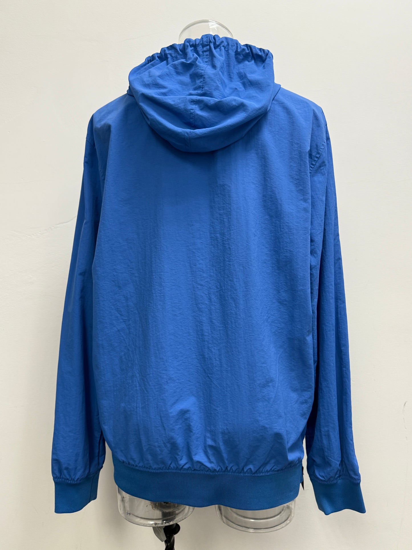 GREENIES Supreme Blue Hooded Anorak Mesh Pocket