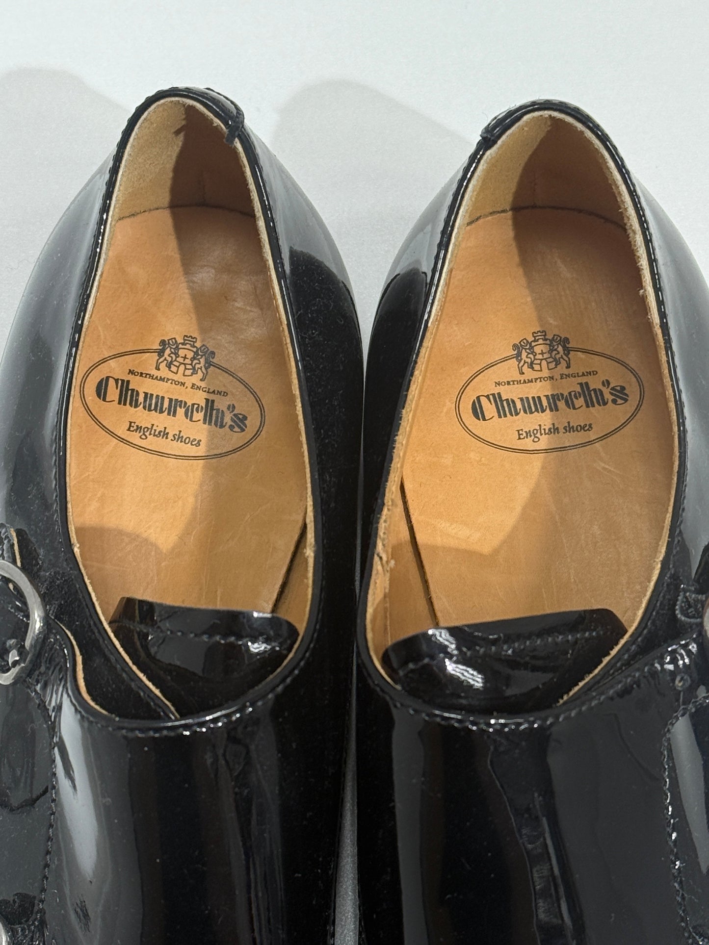 Glossy Double Monk Strap Shoes - GREENIES