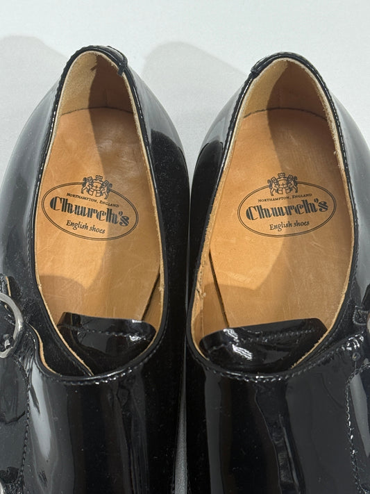 Glossy Double Monk Strap Shoes - GREENIES