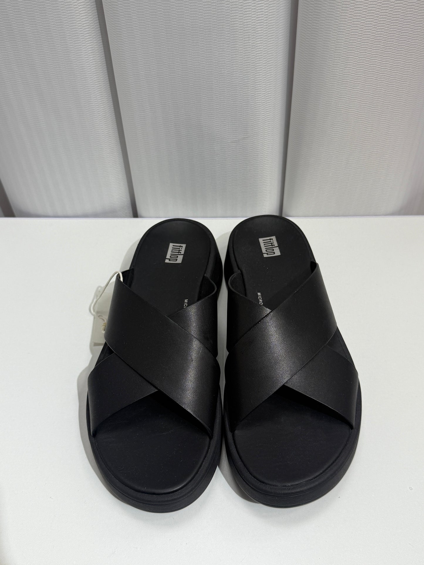 Black Crisscross Comfort Sandals - GREENIES