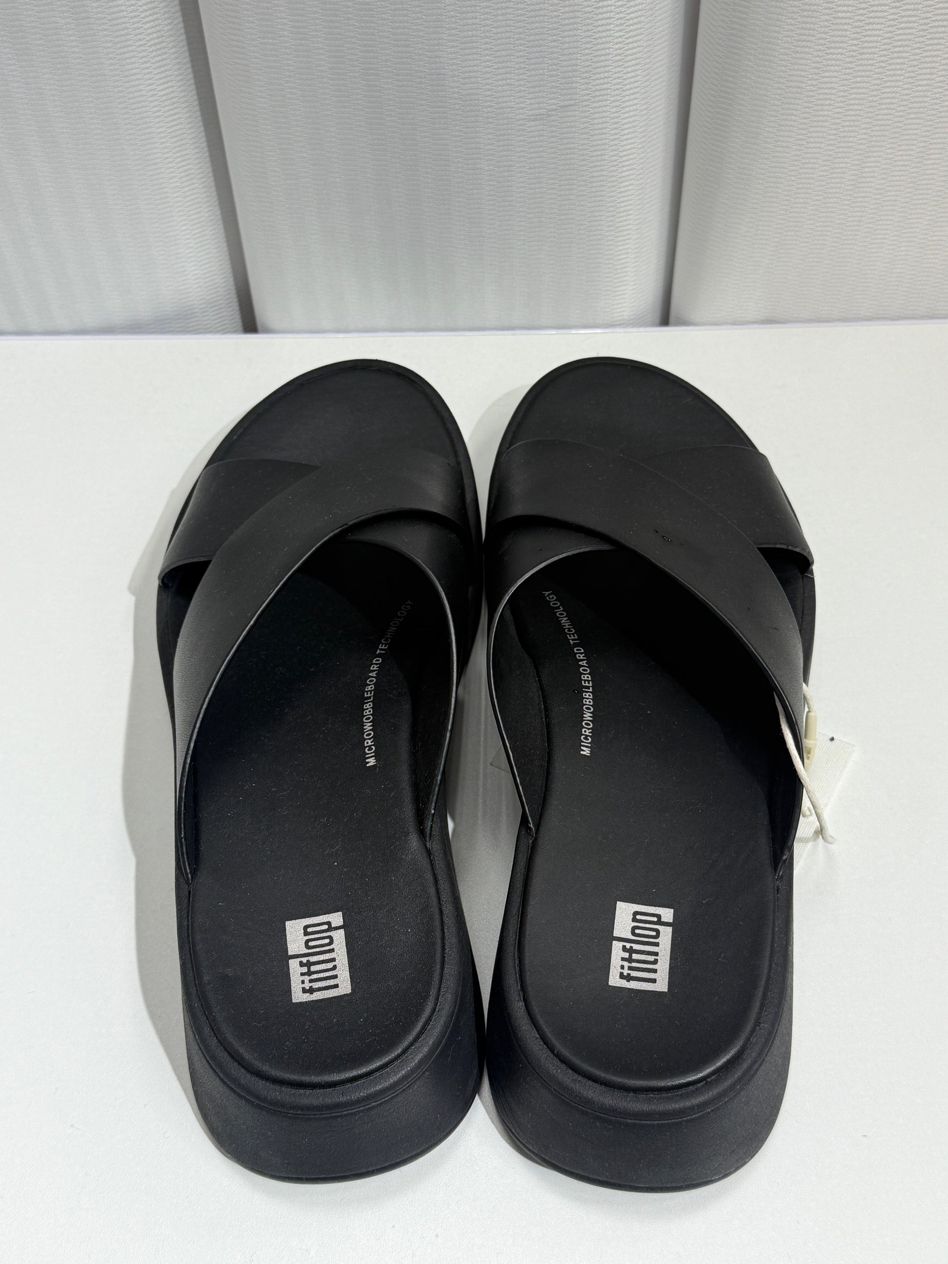 Black Crisscross Comfort Sandals - GREENIES