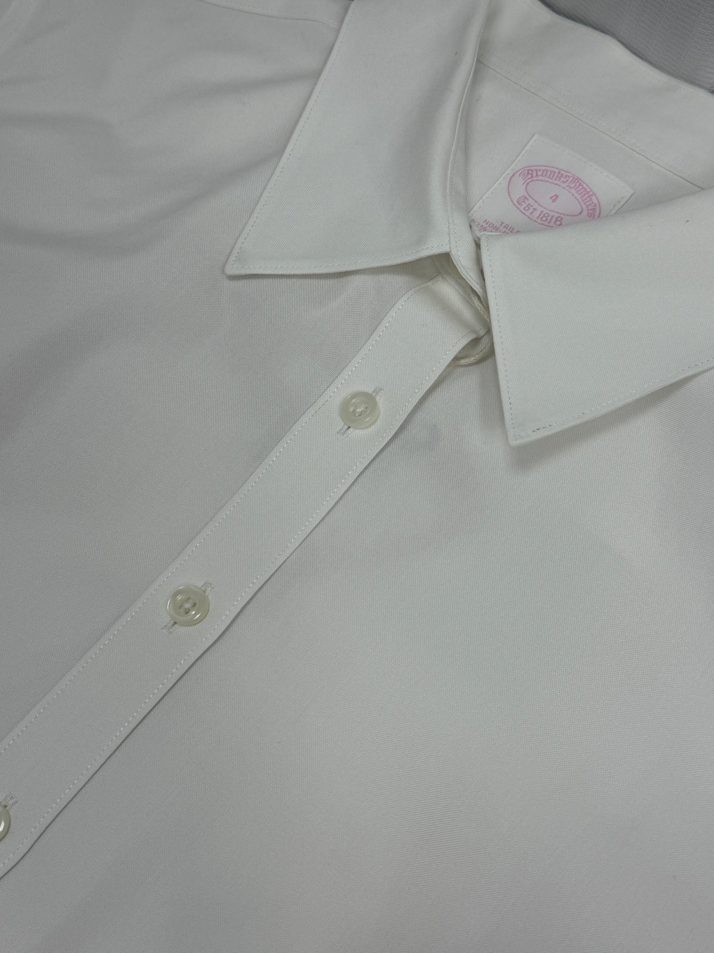 Slim Fit White Cotton Shirt - GREENIES