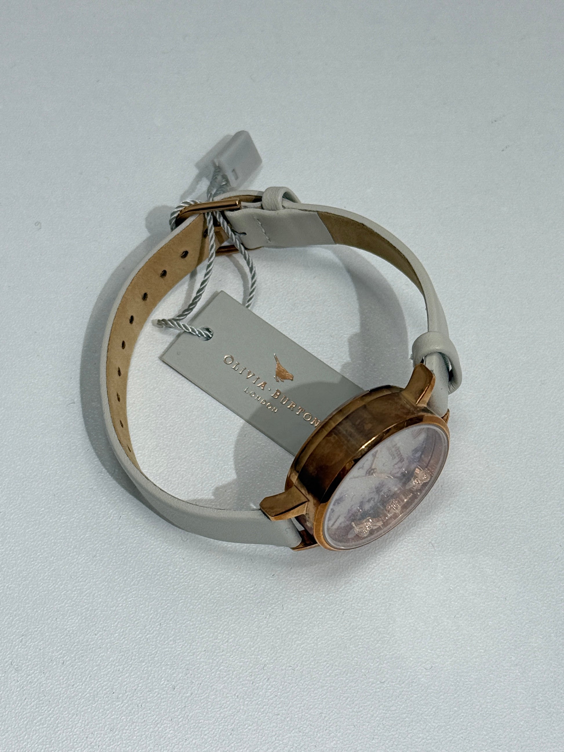 Rose Gold Floral Face Watch - GREENIES