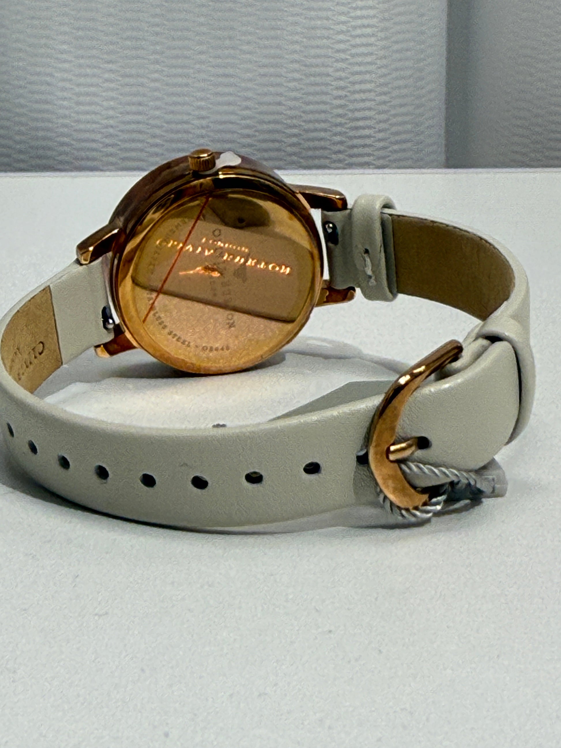 Rose Gold Floral Face Watch - GREENIES