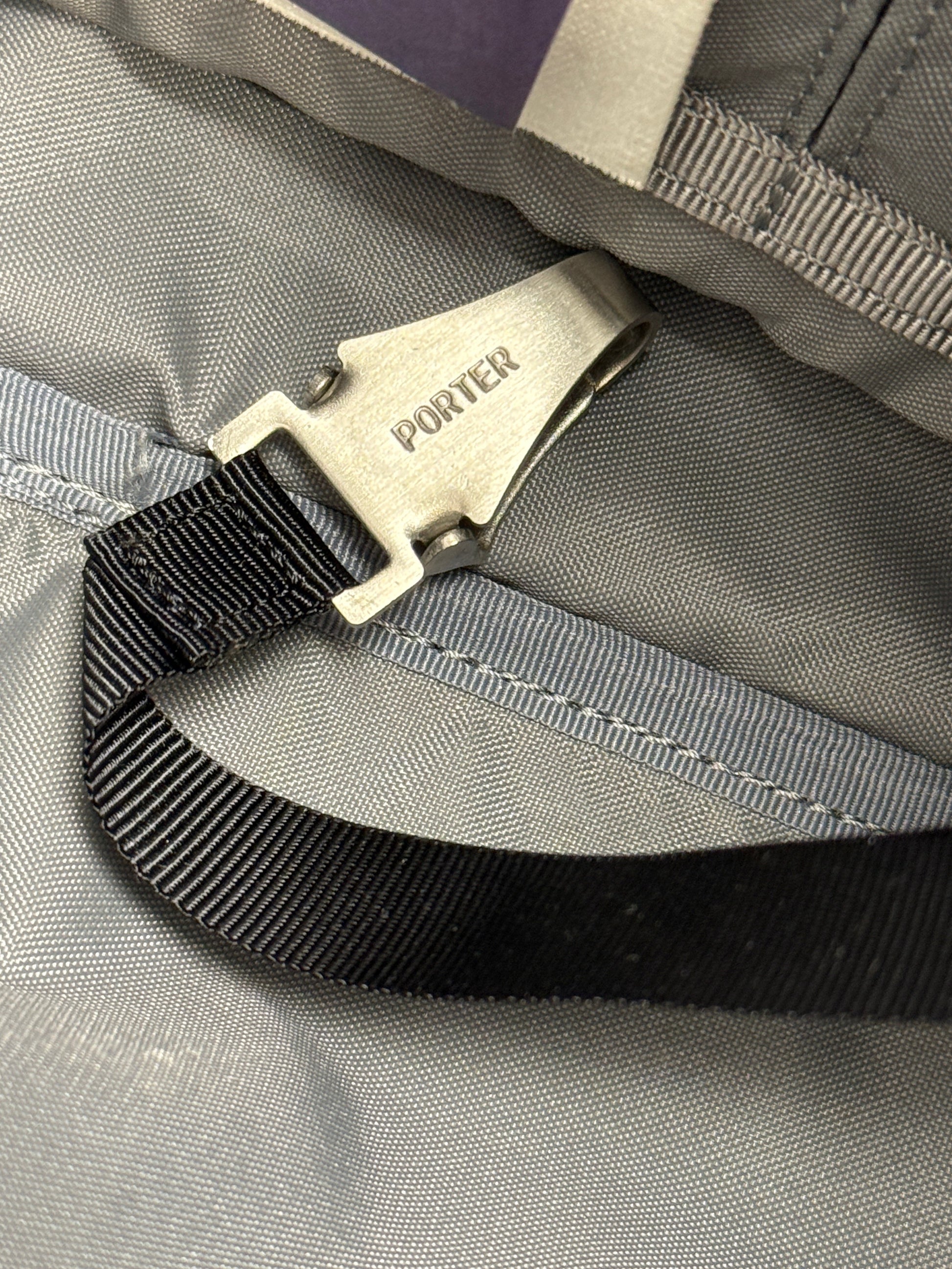 Black Nylon Zip Brief Bag - GREENIES