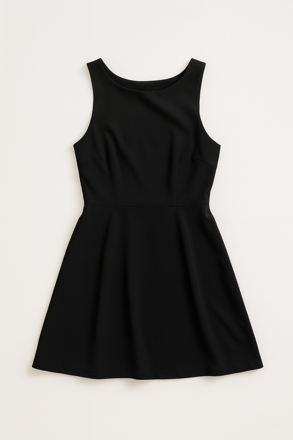 Polka Dot Panel Contrast Dress - GREENIES